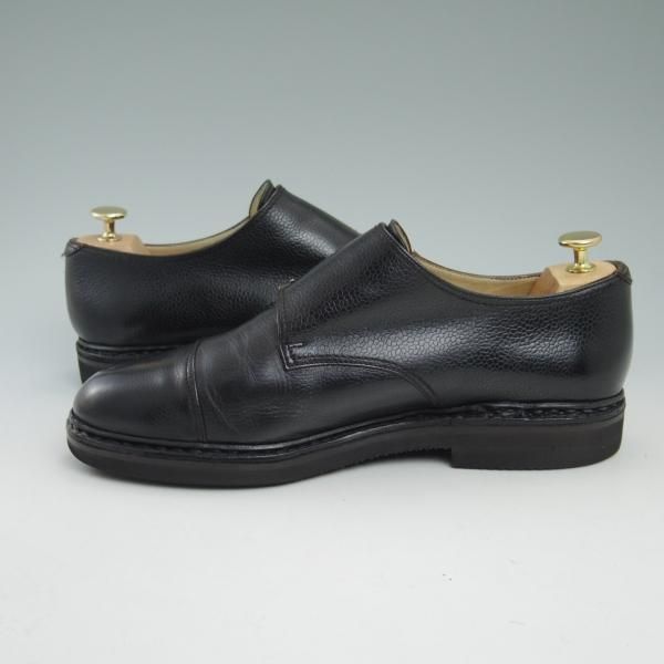 ★パラブーツ SIZE 8.5【★ウィリアム/WILLIAM】シボ革/スコッチグレイン/NOIR/黒/ダブルモンク/Paraboot★b933