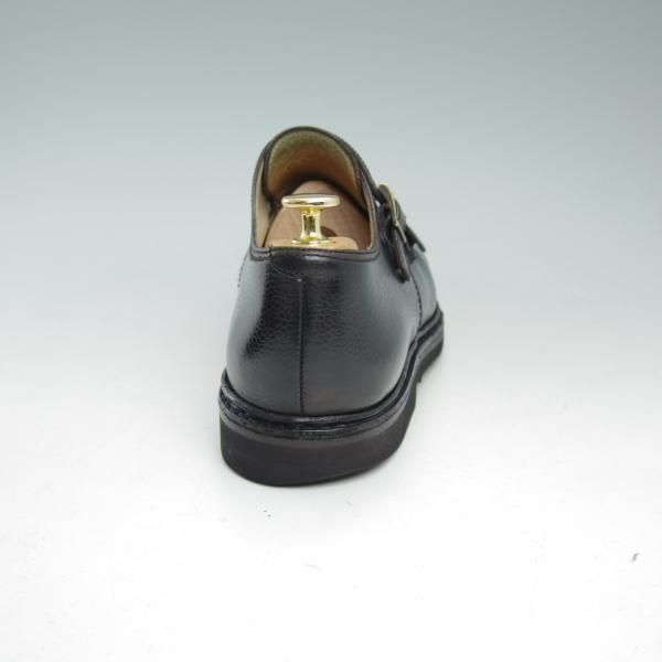 ★パラブーツ SIZE 8.5【★ウィリアム/WILLIAM】シボ革/スコッチグレイン/NOIR/黒/ダブルモンク/Paraboot★b933