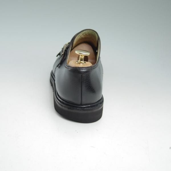 ★パラブーツ SIZE 8.5【★ウィリアム/WILLIAM】シボ革/スコッチグレイン/NOIR/黒/ダブルモンク/Paraboot★b933