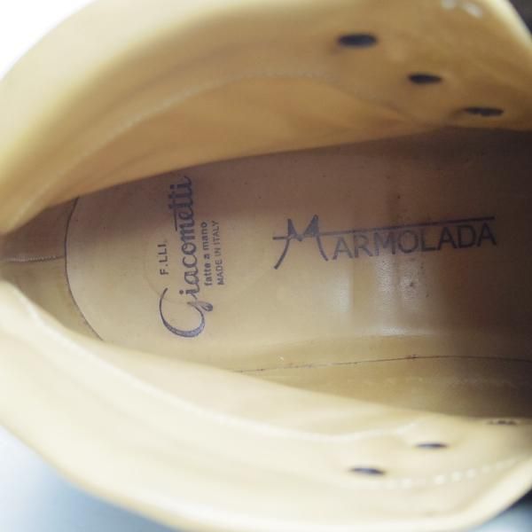 極美品★(伊)F.LLIジャコメッティ SIZE 41【★定価14万円程度/マルモラーダ】マウンテン ブーツ/フラテッリ/Giacometti★b934