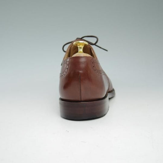 極美品★(英)Loake/ローク UK6【★フルブローグ/SAVOY】ウイングチップ★b935