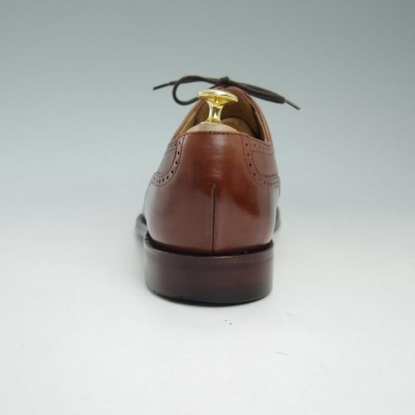 【LOAKE】ローク SAVOY ウイングチップレザーシューズ 英国製 極美品☆(英)Loake/ローク UK6【☆フルブローグ/SAVOY】ウイングチップ