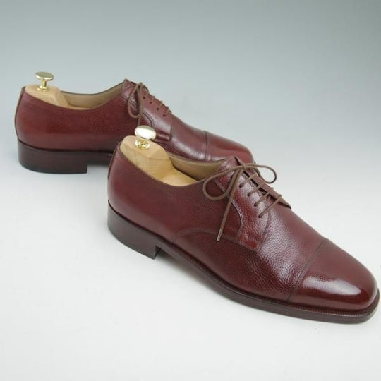 極上★(伊)マンニーナ UK10.5程度【★希少!!オーダー品】ストレートチップ/Mannina★b938