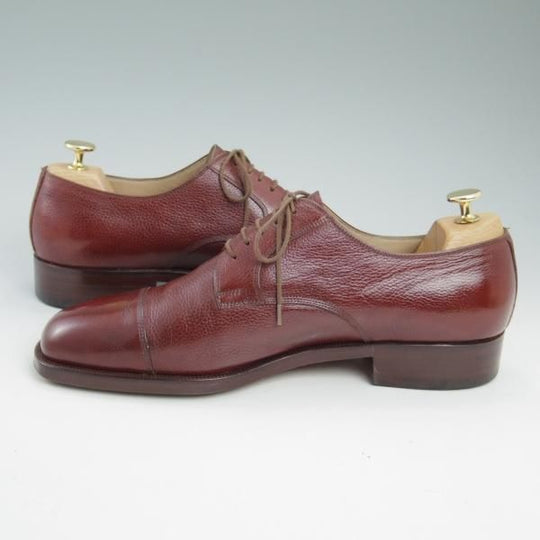 極上★(伊)マンニーナ UK10.5程度【★希少!!オーダー品】ストレートチップ/Mannina★b938