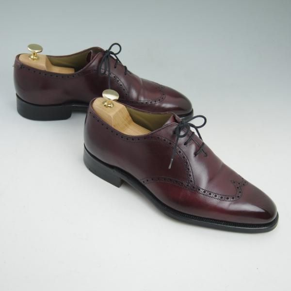 極美品★(仏)ラ・コルドヌリ・アングレーズ 6.5E【★グッドイヤーウェルテッド製法】ホールカット/LA CORDONNERIE ANGLAISE★b939