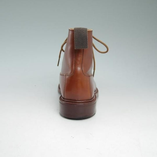 美品★トリッカーズ(レディース) SIZE 4.5【★マロンアンティーク/L7390】プレーントゥ/ブーツ/カントリーブーツ/Tricker's★b940