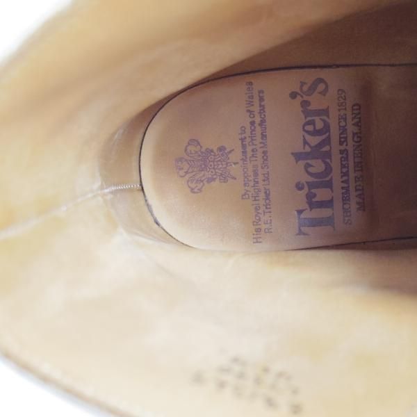 美品★トリッカーズ(レディース) SIZE 4.5【★マロンアンティーク/L7390】プレーントゥ/ブーツ/カントリーブーツ/Tricker's★b940