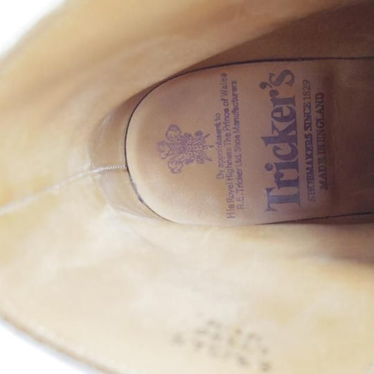 美品★トリッカーズ(レディース) SIZE 4.5【★マロンアンティーク/L7390】プレーントゥ/ブーツ/カントリーブーツ/Tricker's★b940