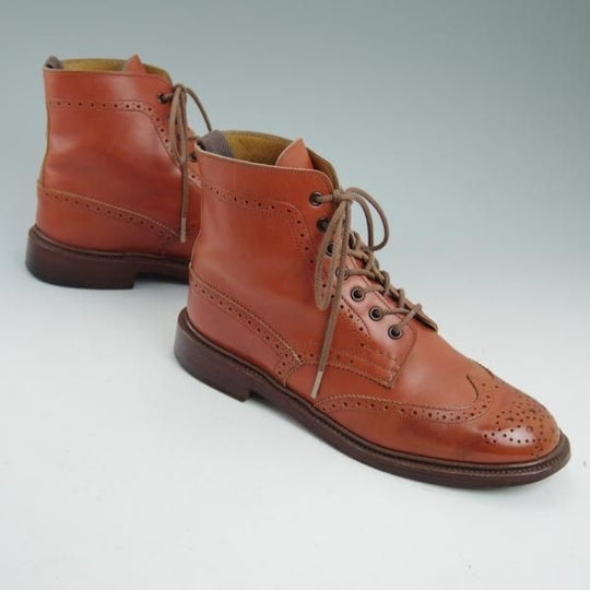 極上★トリッカーズ(レディース) SIZE 6.5【★カントリーブーツ/L5180】ブーツ/ウイングチップ/Tricker's★b941