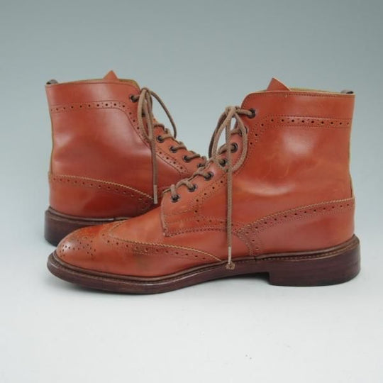 極上★トリッカーズ(レディース) SIZE 6.5【★カントリーブーツ/L5180】ブーツ/ウイングチップ/Tricker's★b941