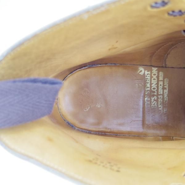 極上★トリッカーズ(レディース) SIZE 6.5【★カントリーブーツ/L5180】ブーツ/ウイングチップ/Tricker's★b941