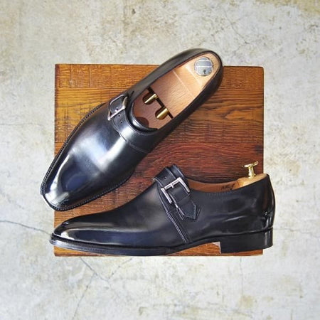 美品★(伊)アレッサンドロ・マリッリ SIZE 38.5【★ハンドソーンウェルテッド製法/トゥモローランド別注】ALESSANDRO MARILLI★b942