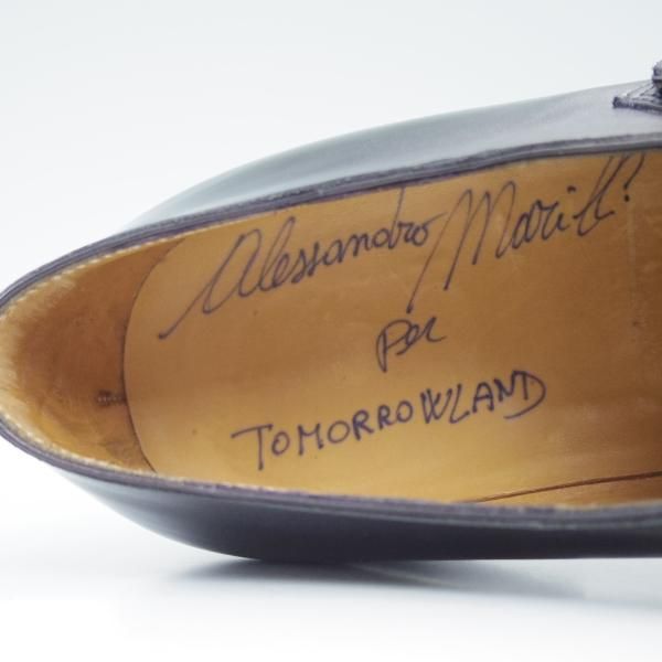 美品★(伊)アレッサンドロ・マリッリ SIZE 38.5【★ハンドソーンウェルテッド製法/トゥモローランド別注】ALESSANDRO MARILLI★b942