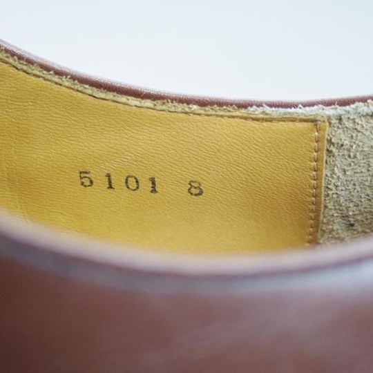 極美品★トレーディングポスト SIZE 8【★リッジウェイソール仕様/WESTONゴルフ似寄りモデル】Uチップ/Trading Post★b945