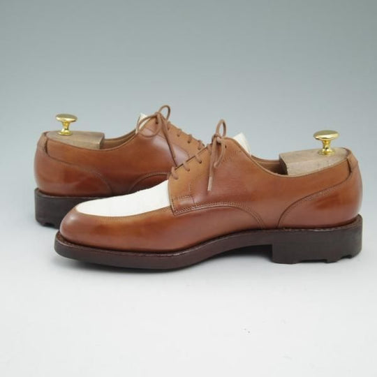 極上★クロケット&ジョーンズ UK7/US7.5D【★リッジウェイソール/ラルフローレン別注/Polo Ralph Lauren】Uチップ/Crockett&Jones★b946