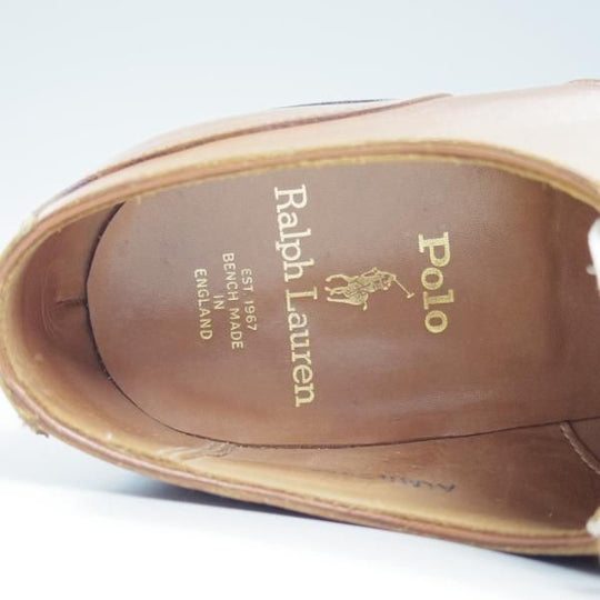 極上★クロケット&ジョーンズ UK7/US7.5D【★リッジウェイソール/ラルフローレン別注/Polo Ralph Lauren】Uチップ/Crockett&Jones★b946