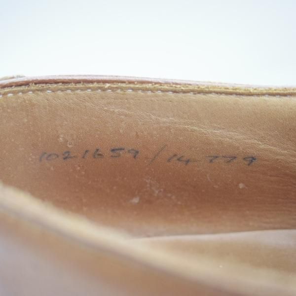 極上★クロケット&ジョーンズ UK7/US7.5D【★リッジウェイソール/ラルフローレン別注/Polo Ralph Lauren】Uチップ/Crockett&Jones★b946