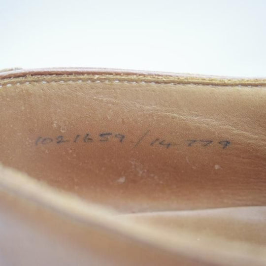 極上★クロケット&ジョーンズ UK7/US7.5D【★リッジウェイソール/ラルフローレン別注/Polo Ralph Lauren】Uチップ/Crockett&Jones★b946