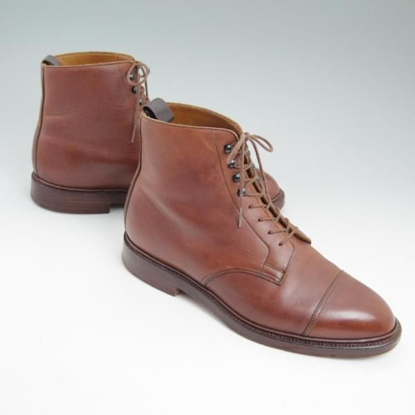 美品★クロケット&ジョーンズ 7.5E【★コニストン/極希少!!オイルドレザー仕様/CONISTON】325ラスト/ブーツ/Crockett&Jones★b947