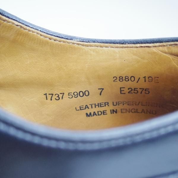 極美品★(英)アルフレッド・サージェント 7E【希少★シャンボード似寄りモデル】Uチップ/Alfred Sargent★b951