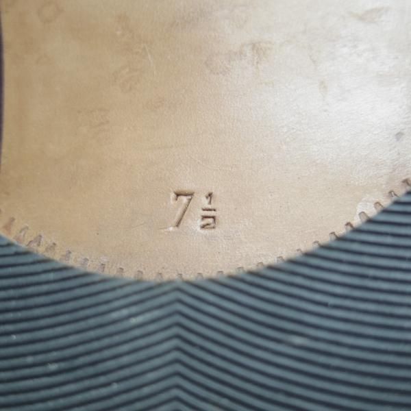 極美品★(伊)アルティオリ SIZE 7.5【★希少!!シャークスキン/鮫革/コンビ】59ラスト/Uチップ/スターアルティオリ/Star ARTIOLI★b952