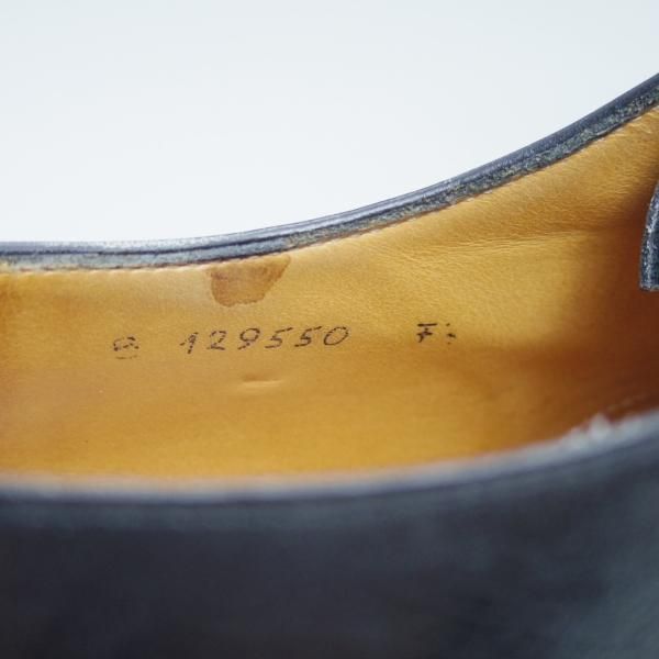 極美品★(伊)タニノクリスチー SIZE 7.5【★希少!!ハンドソーンウェルテッド製法】ストレートチップ/カーフ/TANINO CRISCI★b954