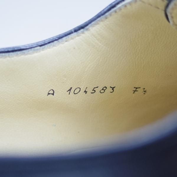 極美品★(伊)タニノクリスチー SIZE 7.5【★定価15万円以上】フルブローグ/カーフ/104583A/ARGO/BABY CALF/NERO/TANINO CRISCI★b955