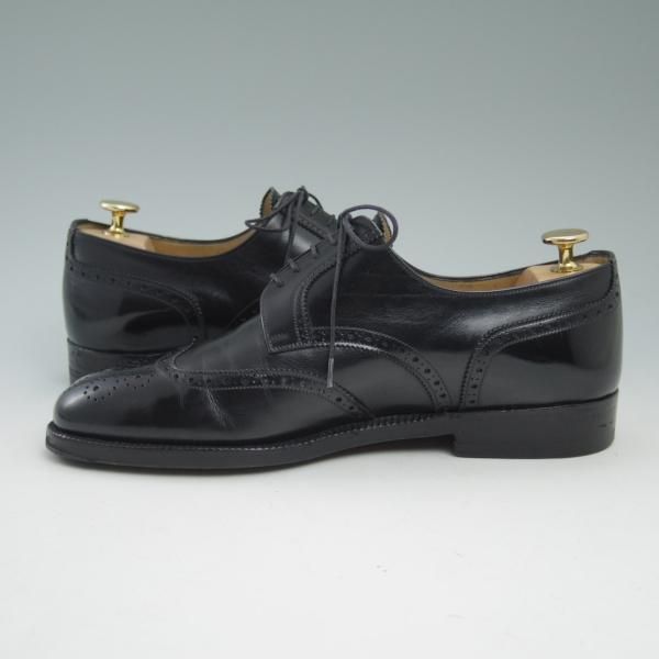 極上★(伊)タニノクリスチー SIZE 6.5【★希少!!ハンドソーンウェルテッド製法】フルブローグ/カーフ/128928/TANINO CRISCI★b956