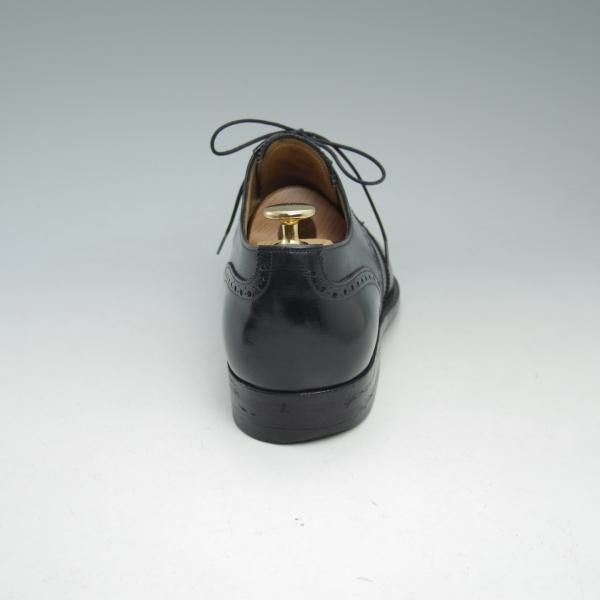 極上★(伊)タニノクリスチー SIZE 6.5【★希少!!ハンドソーンウェルテッド製法】フルブローグ/カーフ/128928/TANINO CRISCI★b956