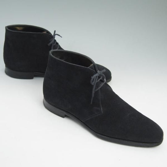 極上★クロケット&ジョーンズ 7.5D【★ハンドグレードライン/CAMBERLEY】9613-26X/スエード/チャッカ ブーツ/Crockett&Jones★b958