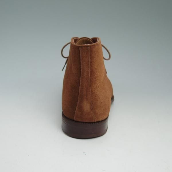 極上★クロケット&ジョーンズ 7.5D【★ハンドグレードライン/CAMBERLEY】9613-26X/スエード/チャッカ ブーツ/Crockett&Jones★b959