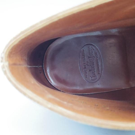 極上★クロケット&ジョーンズ 7.5D【★ハンドグレードライン/CAMBERLEY】9613-26X/スエード/チャッカ ブーツ/Crockett&Jones★b959