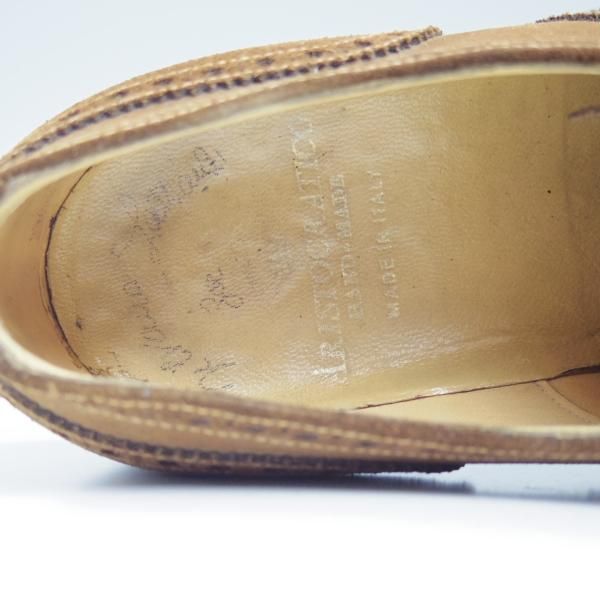 美品★(伊)シルヴァノ・ラッタンジ UK5.5程度【★超希少!!ベンティベーニャ製法/ARISTOCRATICO別注】シルバノ/Silvano Lattanzi★b963