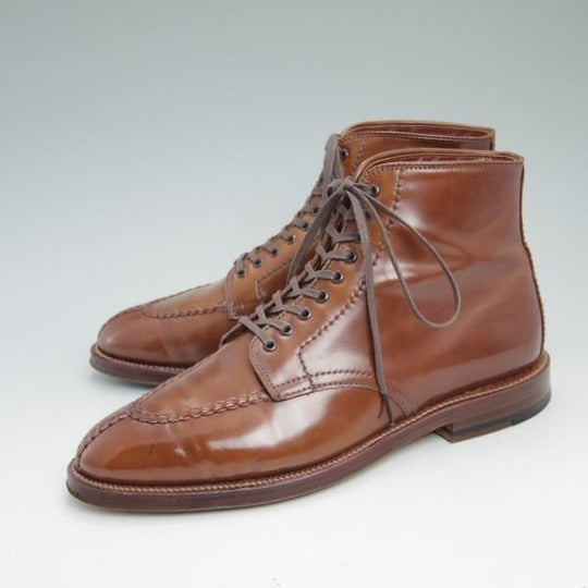 美品★オールデン 7.5D【★ラベロ色/コードバン/4030/The Shoe Mart別注】アバディーンラスト/NST/ブーツ/Bootmaker Edition/Alden★b966