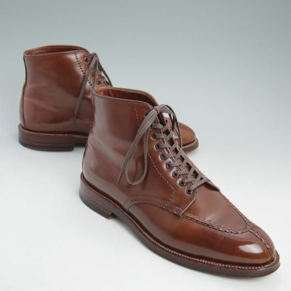 美品★オールデン 7.5D【★ラベロ色/コードバン/4030/The Shoe Mart別注】アバディーンラスト/NST/ブーツ/Bootmaker Edition/Alden★b966