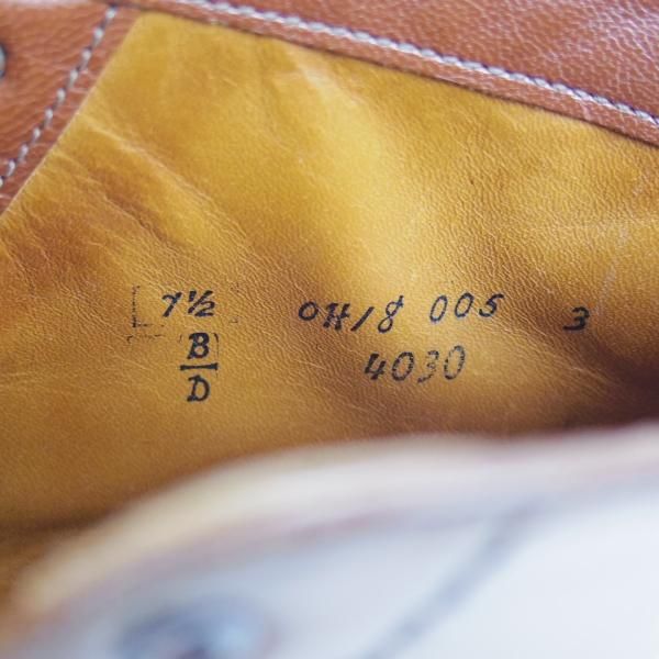 美品★オールデン 7.5D【★ラベロ色/コードバン/4030/The Shoe Mart別注】アバディーンラスト/NST/ブーツ/Bootmaker Edition/Alden★b966