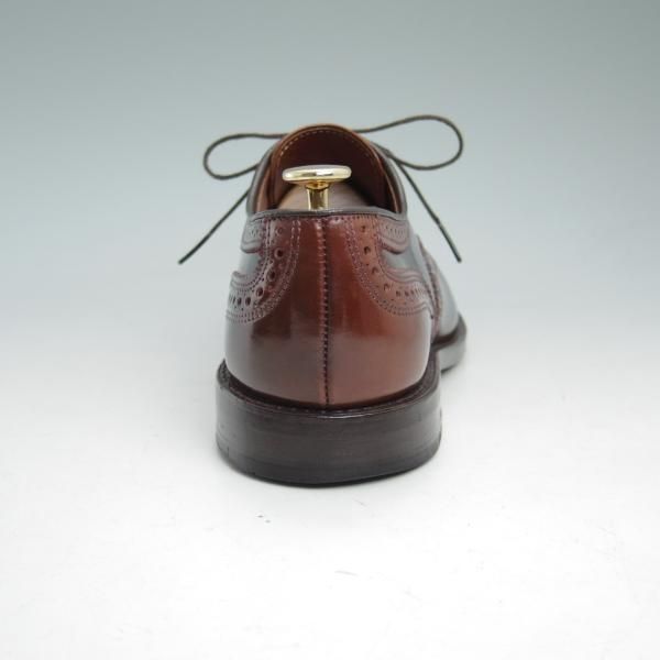 と*む様 Allen Edmonds Bradley コードバン 26cm Allen Edmonds Bradley Burgundy CORDOVAN V-TIP コードバン USA