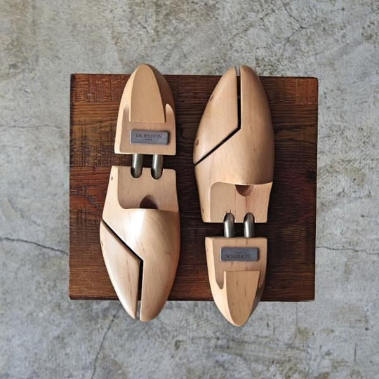 極上★J.M.ウェストン SIZE 7【★022L/純正シューツリー/木製シューキーパー】Weston/ウエストン★b976