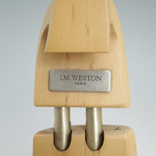 極上★J.M.ウェストン SIZE 7【★022L/純正シューツリー/木製シューキーパー】Weston/ウエストン★b976