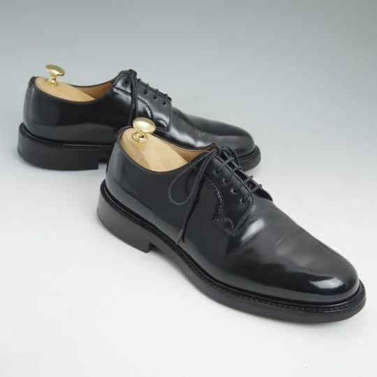 美品★チャーチ 65F/UK6.5【★シャノン/SHANNON R/ダイナイトソール】103ラスト/ポリッシュドバインダーカーフ/プレーントゥChurch's★b977