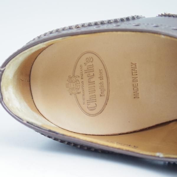 極美品★チャーチ(レディース) SIZE 36.5【★バーウッド/BURWOOD WG】カーフ/フルブローグ/ウイングチップ/Church's★b978