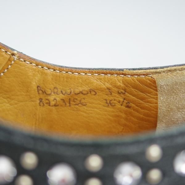 極上★チャーチ(レディース) SIZE 36.5【★BURWOOD 3W/スタッズ&スワロフスキー】バーウッド/フルブローグ/ウィングチップ/Church's★b979