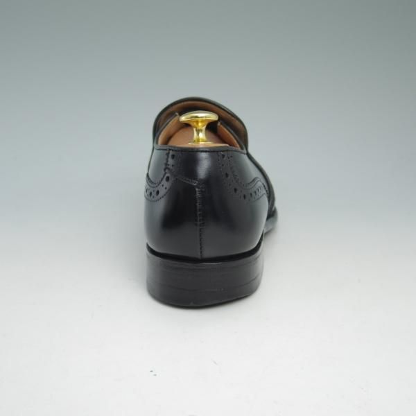 【使用1回極美】Tricker's トリッカーズ サイドエラ 8ブラック 使用1回極美】Tricker's トリッカーズ サイドエラ 8ブラック