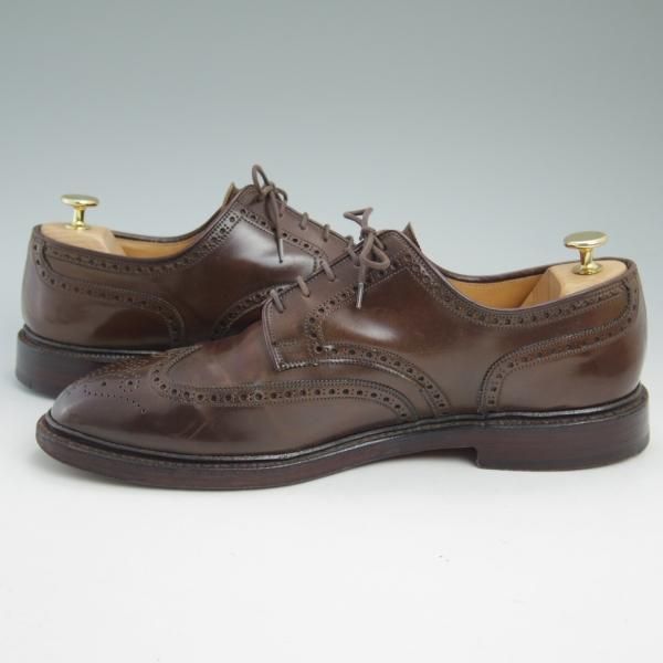 極上★クロケット&ジョーンズ US11D/UK10.5【★コードバン/希少!!ダークブラウン色】ラルフローレン別注/Ralph Lauren/Crockett&Jones★b981
