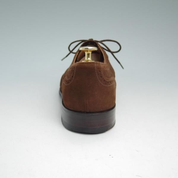 美品★ブルックスブラザーズ 6E【極希少★英国製/テクニック社製】スエード/フルブローグ/ウイングチップ/BROOKS BROTHERS★b983