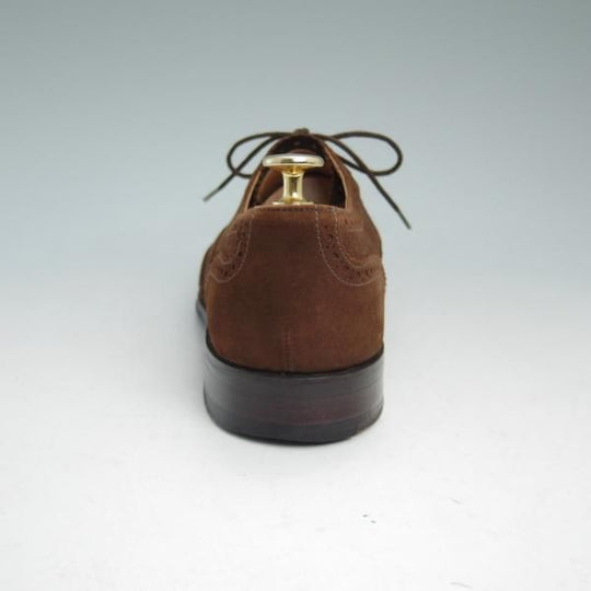 美品★ブルックスブラザーズ 6E【極希少★英国製/テクニック社製】スエード/フルブローグ/ウイングチップ/BROOKS BROTHERS★b983