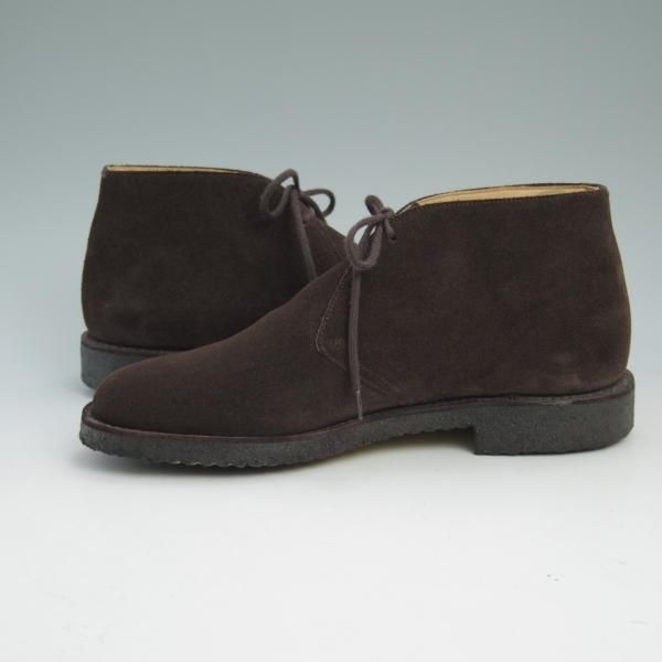 使用僅か★チャーチ 65F/UK6.5【★RYDER/チャッカブーツ】81ラスト/スエード/ライダー/4都市ロゴ/Church's★b984