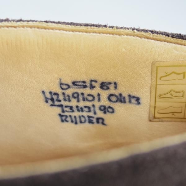 使用僅か★チャーチ 65F/UK6.5【★RYDER/チャッカブーツ】81ラスト/スエード/ライダー/4都市ロゴ/Church's★b984