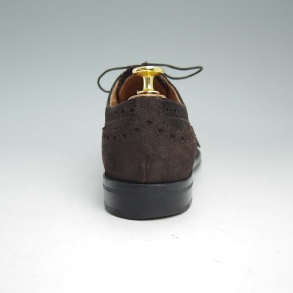 極美品★チャーチ(レディース) SIZE 37.5【★バーウッド/BURWOOD WG】スエード/フルブローグ/ウイングチップ/Church's★b986