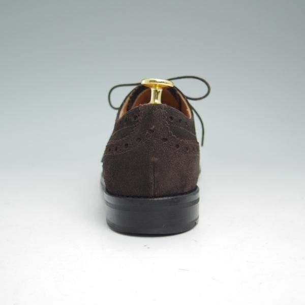 極美品★チャーチ(レディース) SIZE 37.5【★バーウッド/BURWOOD WG】スエード/フルブローグ/ウイングチップ/Church's★b986